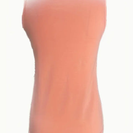 Summer Solid Crew Neck Tank Top