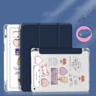 Compatible with Apple, Suitable For Apple IPad Case 6 With Pen Slot IPad8 Case