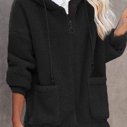 Cardigan Buttonless Printed Loose Top