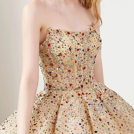 Costume Bride Wedding Dress Tube Top Dress