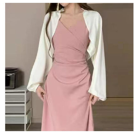 Sling Dress Women's Summer Waist Slimming