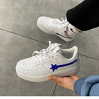 White blue
