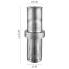Silver Brushed Nut Vase