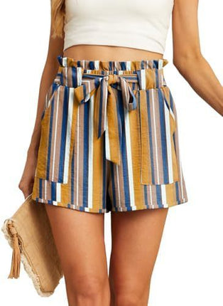 Women's Short Belt Pocket Summer Casual