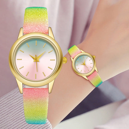 Fashion Casual Simple And Fresh Belt Watch