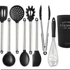 9 piece of black