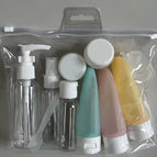 White flocking bottle