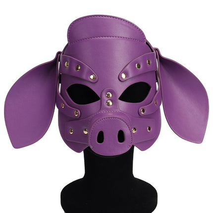 Pig Head Mask Party Role Play Mask Sexy Toy Supplies