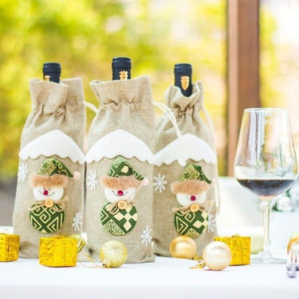 Christmas Decorations Christmas Wine Bottle Socks