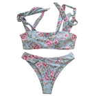 Printed sexy European and American bikini