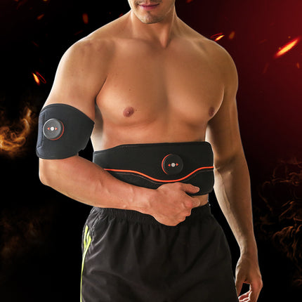 Fitness Muscle Stimulators Body Slimming Fitness Exerciser Trainer For Abdomen Arm Leg Men Women Fat Burning Home Gym Equipment