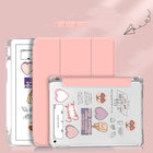 Compatible with Apple, Suitable For Apple IPad Case 6 With Pen Slot IPad8 Case