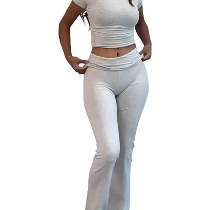 Single Piece Wide Leg Pants