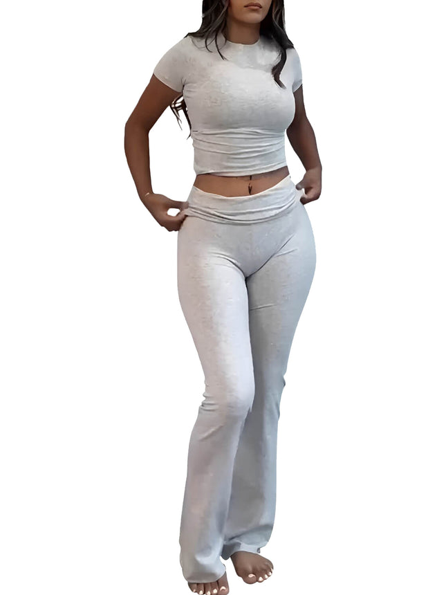 Single Piece Wide Leg Pants