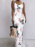 Summer New Suspender Slim Fit Slimming Long Dress
