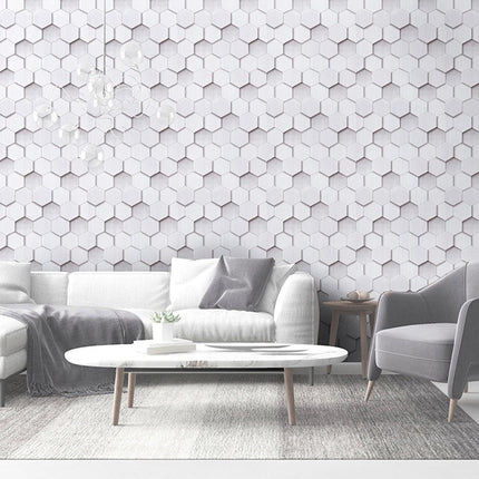 Peel and Stick Geometric Pattern Wallpaper