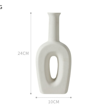 Nordic decoration ceramic vase