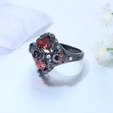 Vintage alloy set topaz jewelry