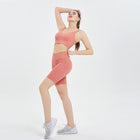 Yoga sportswear suit candy color