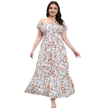 New Plus Size Floral Dress
