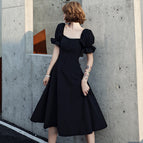 Black medium long