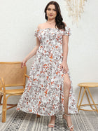 New Plus Size Floral Dress