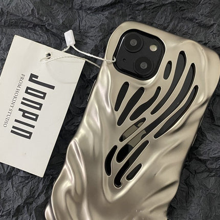 Titanium Gray Wind Hollowed Out Suitable For 1413 Phone Cases