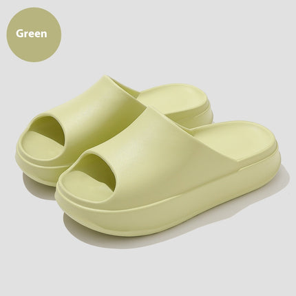 Women's Peep-toe Bathroom Home Slippers Outdoor Non-slip Beach Shoes