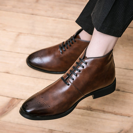 Brock Vintage Fashion Shoes Plus Size Men