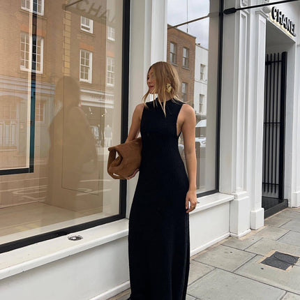 Sleeveless Tassel Long Dress Summer Women