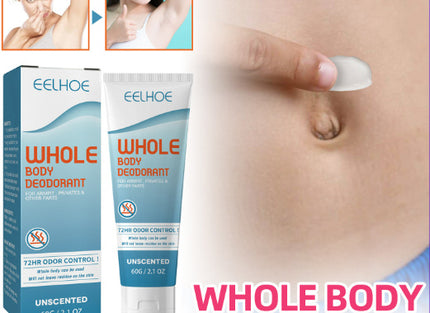 EELHOE Body Deodorant Cream Clean Armpit Odor Fox Odor Sweat