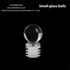 Small Glass Ball Stopper
