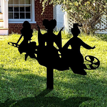 Halloween Witch Floor Outlet Decoration Outdoor Trick Or Treat Party Supplies