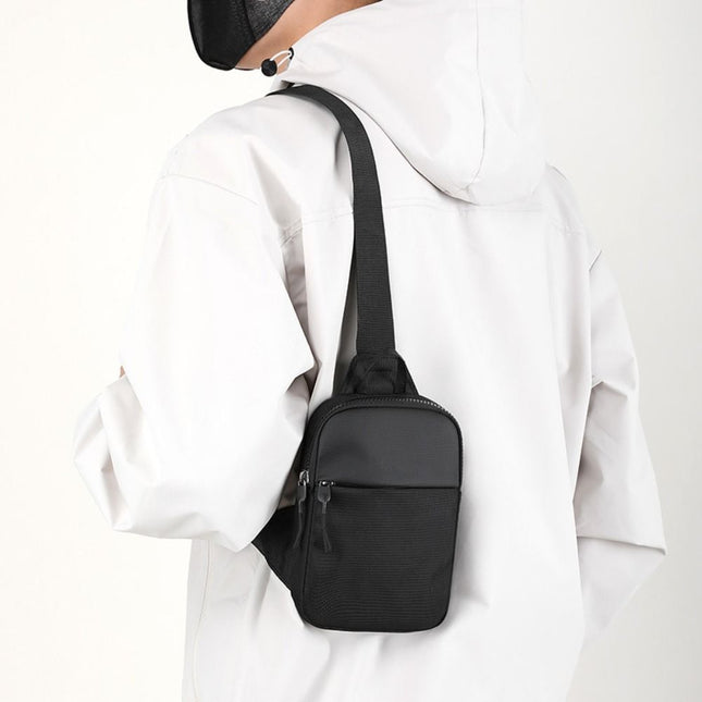 Men's Shoulder Messenger Bag Fashion Waterproof Mini Chest