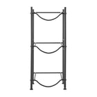 VEVOR 3 Tiers Water Jug Holder Single Row Water Bottle Rack For 3 Bottles Black