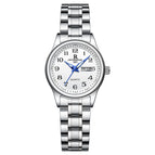 Silver White Steel Female