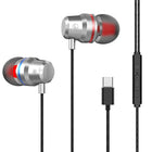 Metal heavy bass in-ear headphones