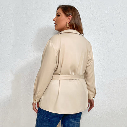 Plus Size Blouse Shirt Ladies Tops