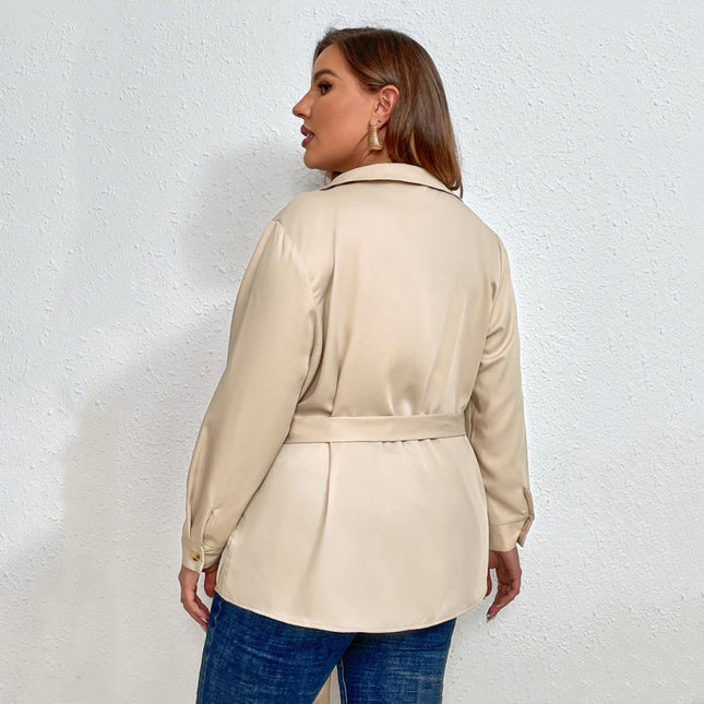 Plus Size Blouse Shirt Ladies Tops