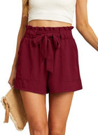 Women's Short Belt Pocket Summer Casual