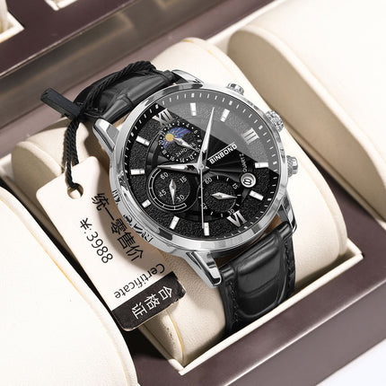 Quartz Multifunctional Chronographe Waterproof