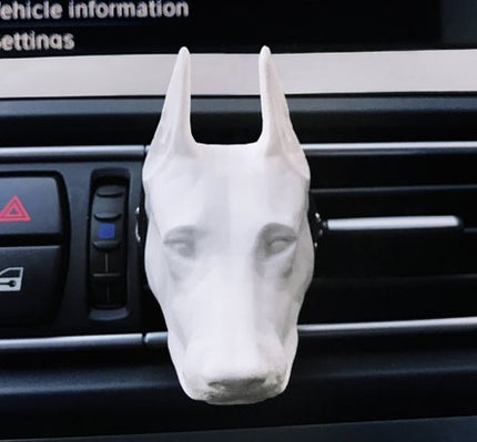 Doberman Car Perfume Car Air Outlet Clip Creative Car