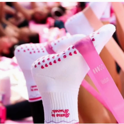 Thin Mid Tube Women's Professional Anti Slip Yoga Socks