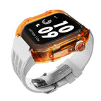 Transparent Orange white