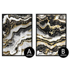A and B