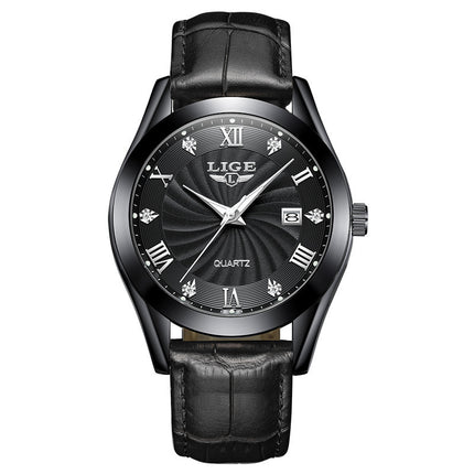 Middle-aged And Elderly Men's Watch Fashionable Simple Waterproof