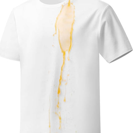 Neat White Basic Crewneck Short Sleeve Cotton Polyester Water Repellent Tops T Shirts Tee For Women