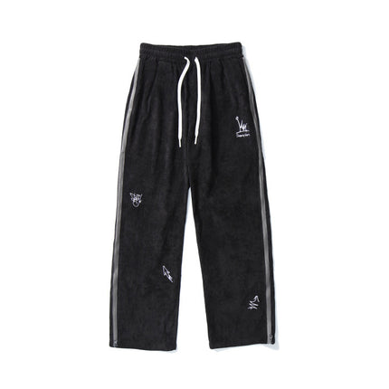 Loose Corduroy Sweatpants Men's Casual