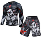 Men's Boxing  Fitness Compression Sportswear