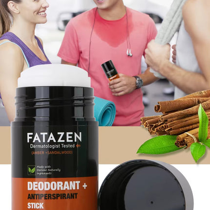 Herbal Deodorant Antiperspirant Stick Body Glide Natural Vegan Sandal Amber Sweat Odor Balm Deodorant Stick